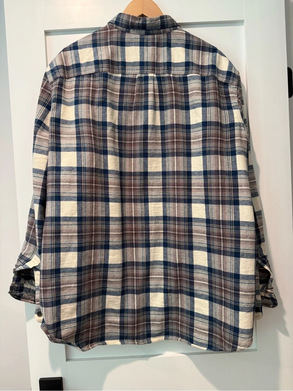 L.L.Bean Plaid Button-Up Shirt - XXL
